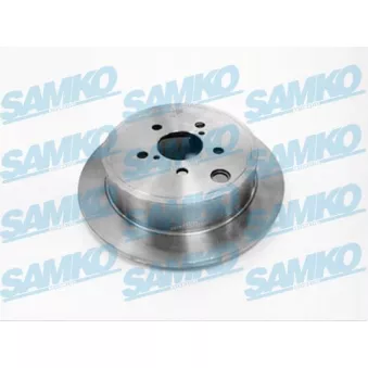 Jeu de 2 disques de frein arrière SAMKO