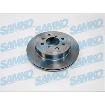 Jeu de 2 disques de frein avant SAMKO