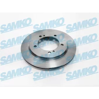 Jeu de 2 disques de frein avant SAMKO