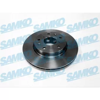 Jeu de 2 disques de frein avant SAMKO