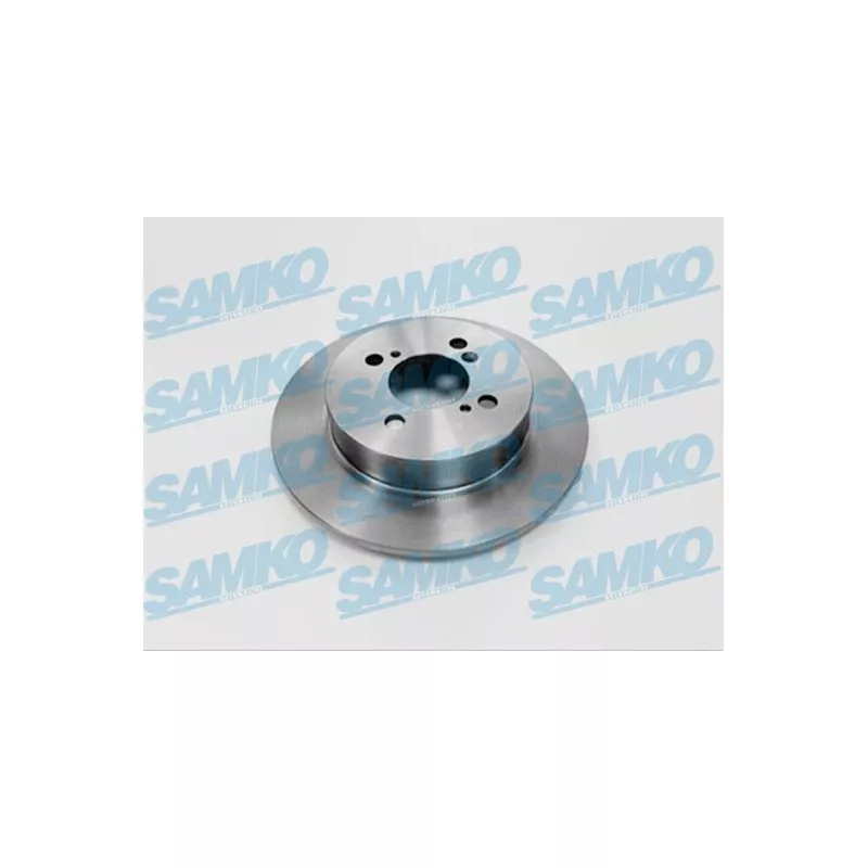 Jeu de 2 disques de frein arrière SAMKO S5007P