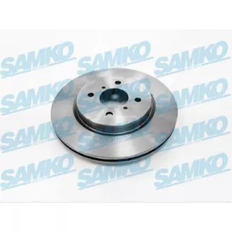 Jeu de 2 disques de frein avant SAMKO