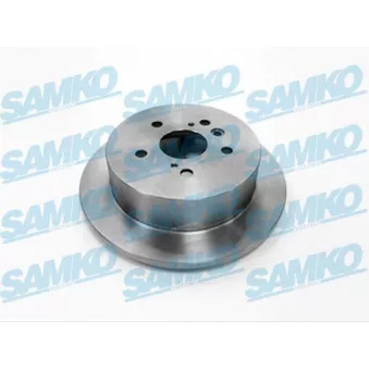 Jeu de 2 disques de frein arrière SAMKO