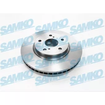 Jeu de 2 disques de frein avant SAMKO