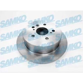 Jeu de 2 disques de frein arrière SAMKO