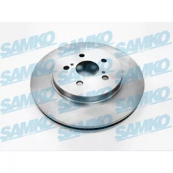 Jeu de 2 disques de frein avant SAMKO