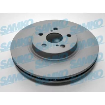 Jeu de 2 disques de frein avant SAMKO