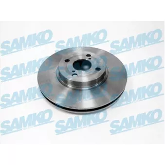 Jeu de 2 disques de frein avant SAMKO