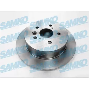 Jeu de 2 disques de frein arrière SAMKO