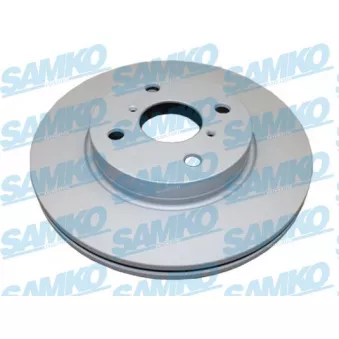 Jeu de 2 disques de frein avant SAMKO