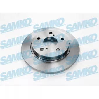 Jeu de 2 disques de frein arrière SAMKO