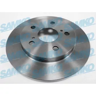 Jeu de 2 disques de frein arrière SAMKO