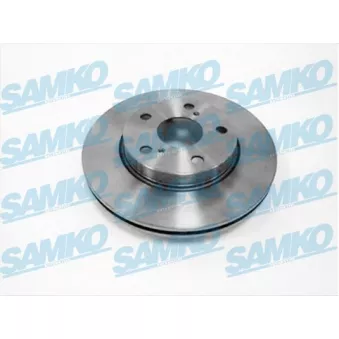Jeu de 2 disques de frein avant SAMKO