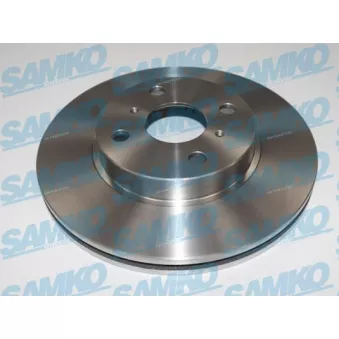 Jeu de 2 disques de frein avant SAMKO