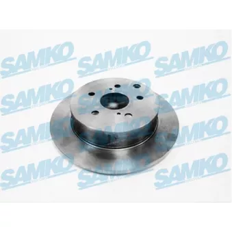 Jeu de 2 disques de frein arrière SAMKO
