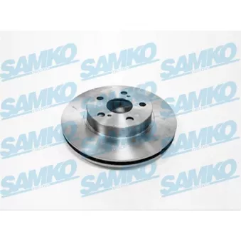 Jeu de 2 disques de frein avant SAMKO