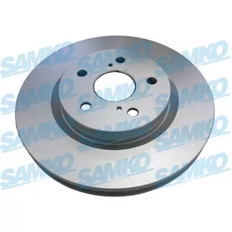 Jeu de 2 disques de frein avant SAMKO
