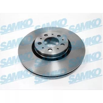 Jeu de 2 disques de frein avant SAMKO