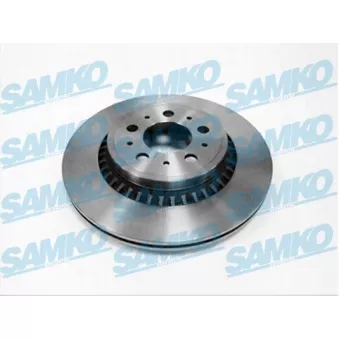Jeu de 2 disques de frein arrière SAMKO