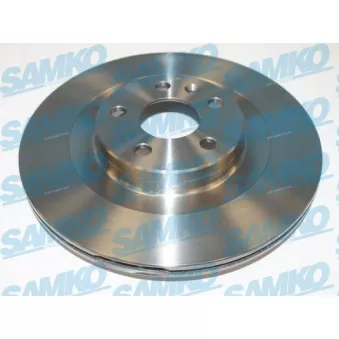 Jeu de 2 disques de frein arrière SAMKO V1025V