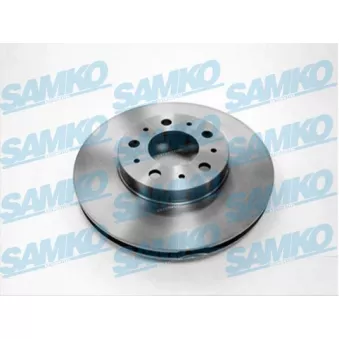 Jeu de 2 disques de frein avant SAMKO