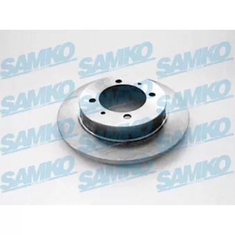 Jeu de 2 disques de frein arrière SAMKO