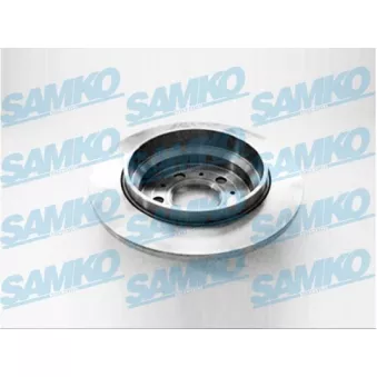 Jeu de 2 disques de frein arrière SAMKO