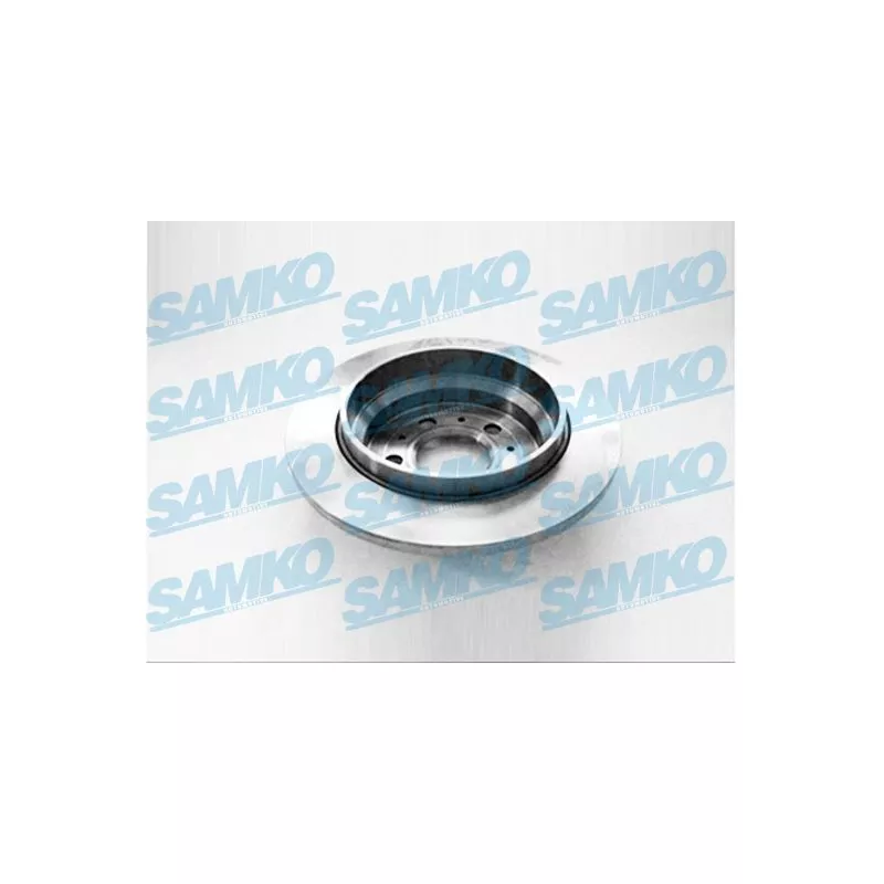 Jeu de 2 disques de frein arrière SAMKO V1487P