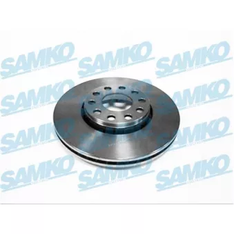 Jeu de 2 disques de frein avant SAMKO