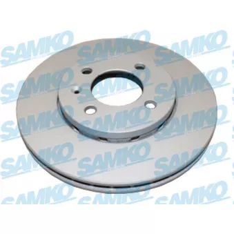 Jeu de 2 disques de frein avant SAMKO