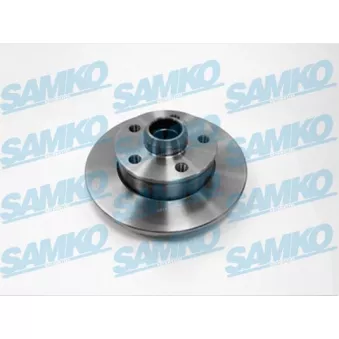 Jeu de 2 disques de frein arrière SAMKO