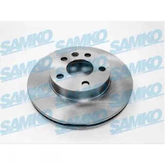 Jeu de 2 disques de frein avant SAMKO