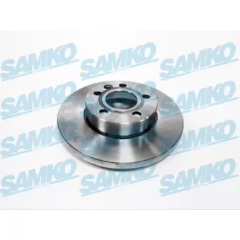Jeu de 2 disques de frein avant SAMKO