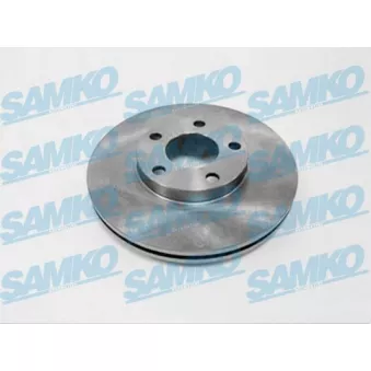 Jeu de 2 disques de frein avant SAMKO V2401V