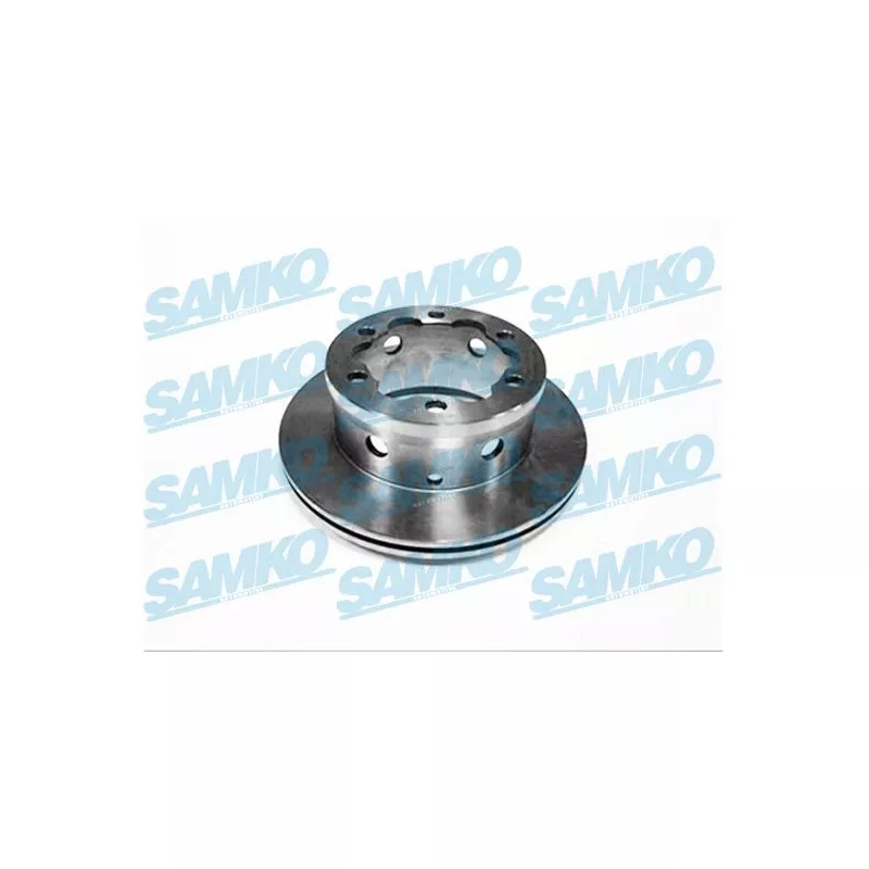 Jeu de 2 disques de frein arrière SAMKO V2444V