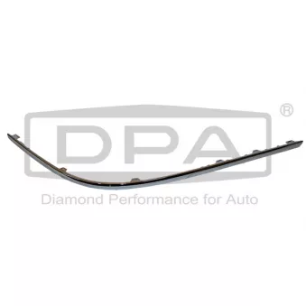 Baguette et bande protectrice, pare-chocs arrière droit DPA 88070019402