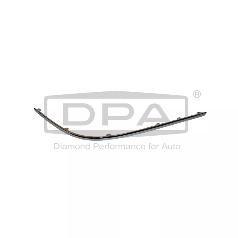 Baguette et bande protectrice, pare-chocs arrière droit DPA 88070019402