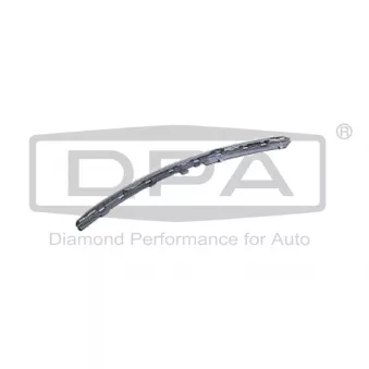 Baguette et bande protectrice, pare-chocs avant droit DPA 88070734102