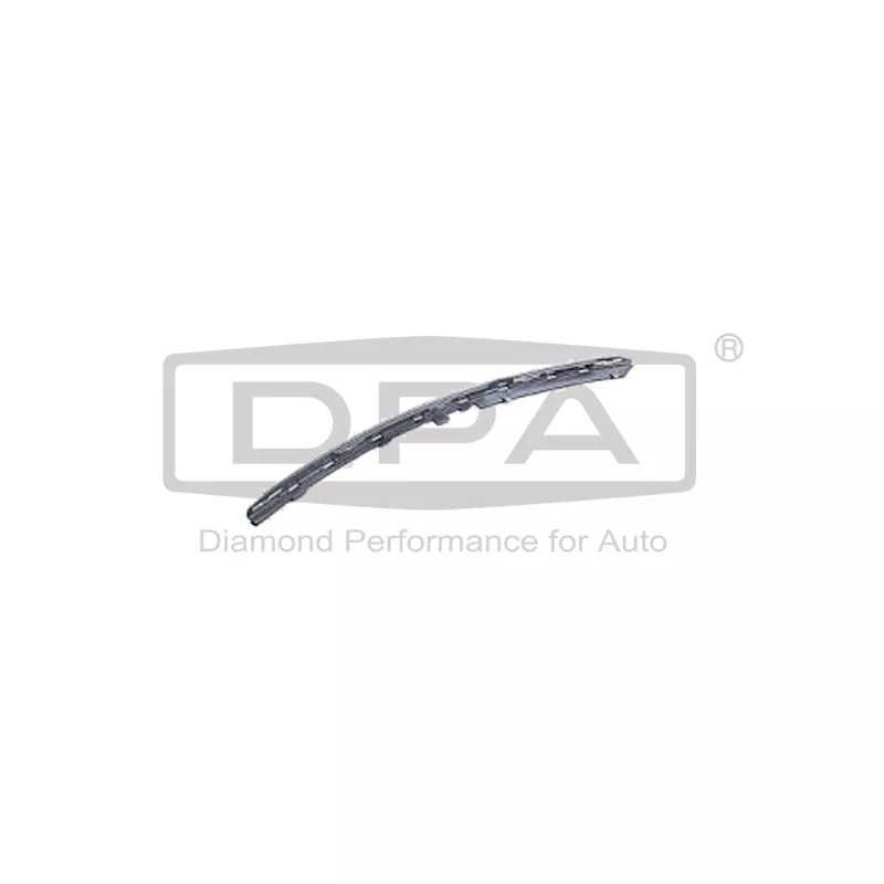 Baguette et bande protectrice, pare-chocs avant droit DPA 88070734102
