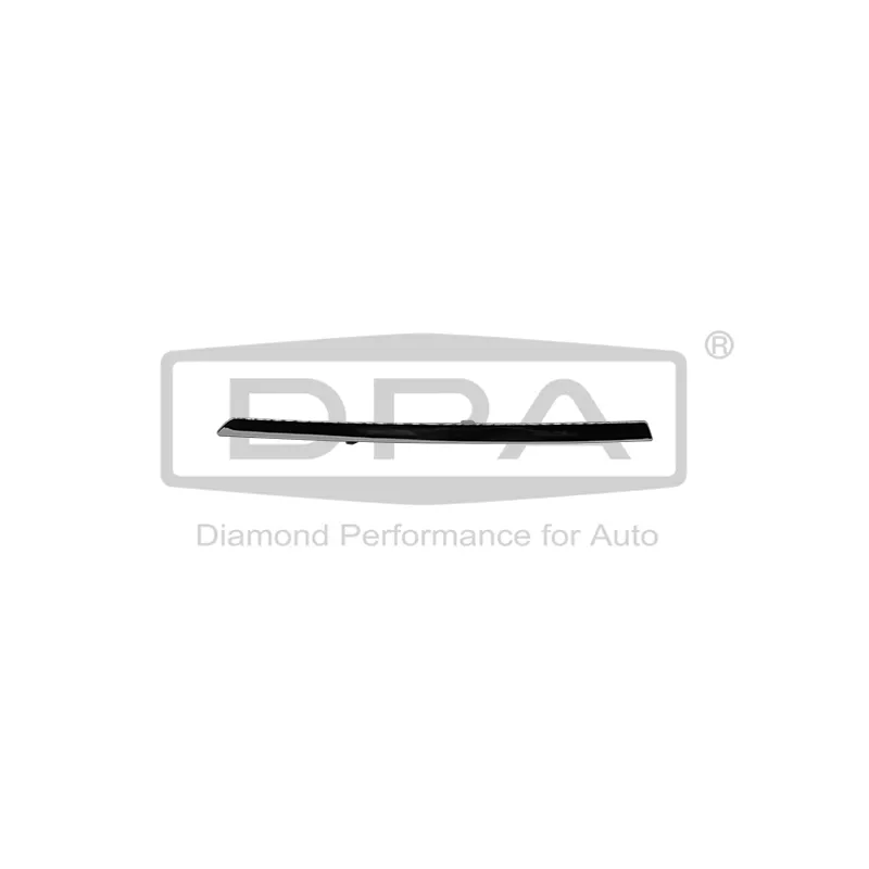 Baguette et bande protectrice, pare-chocs avant droit DPA 88071186702