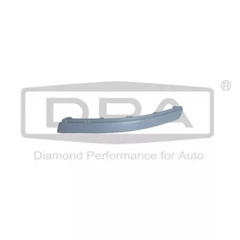 Baguette et bande protectrice, pare-chocs avant gauche DPA 88071413202