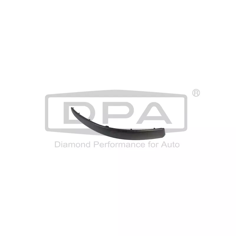 Baguette et bande protectrice, pare-chocs avant droit DPA 88071413302