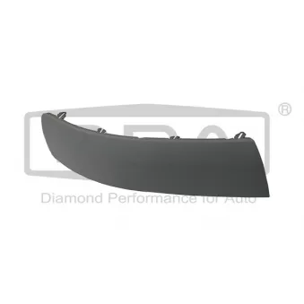 Baguette et bande protectrice, pare-chocs avant droit DPA 88071565202
