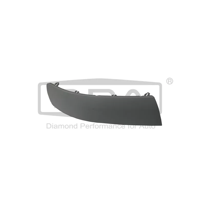 Baguette et bande protectrice, pare-chocs avant droit DPA 88071565202