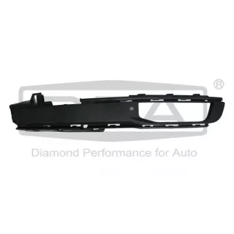 Grille de ventilation, pare-chocs avant droit DPA 88071799002