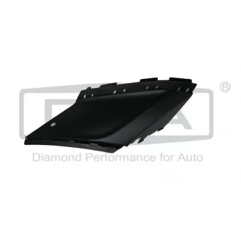 Baguette et bande protectrice, pare-chocs avant droit DPA 88071805302