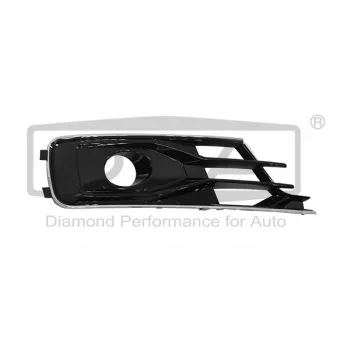 Baguette et bande protectrice, pare-chocs avant droit DPA 88071821902