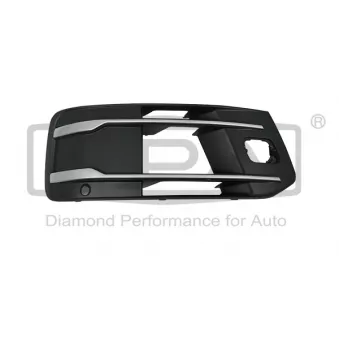 Baguette et bande protectrice, pare-chocs avant droit DPA