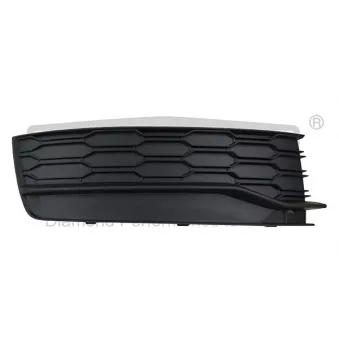 Baguette et bande protectrice, pare-chocs avant droit DPA 88071846002
