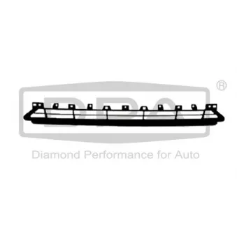 Grille de ventilation, pare-chocs DPA 88071883502